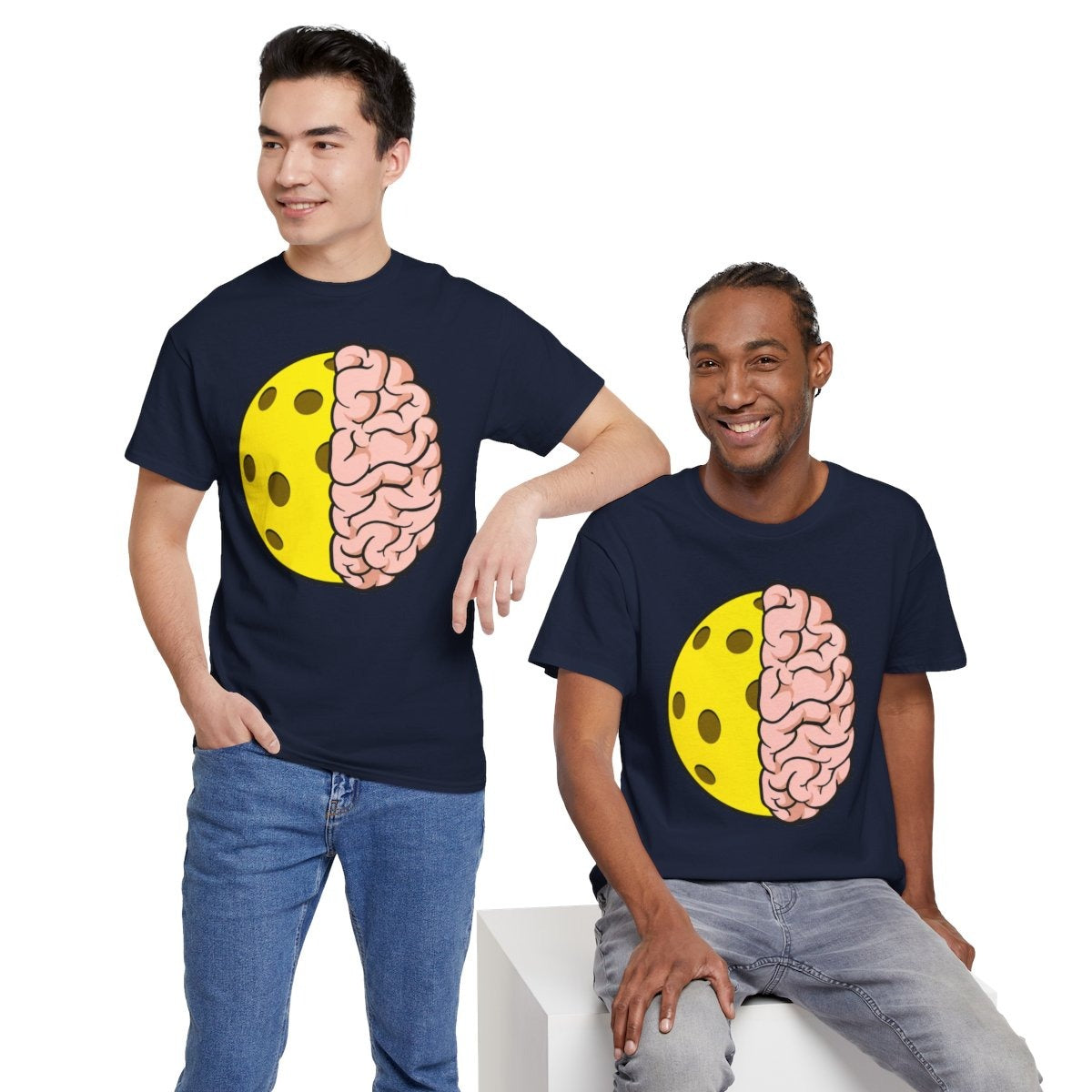 PICKLEBALL BRAIN - Pickleball (Basic Tee)
