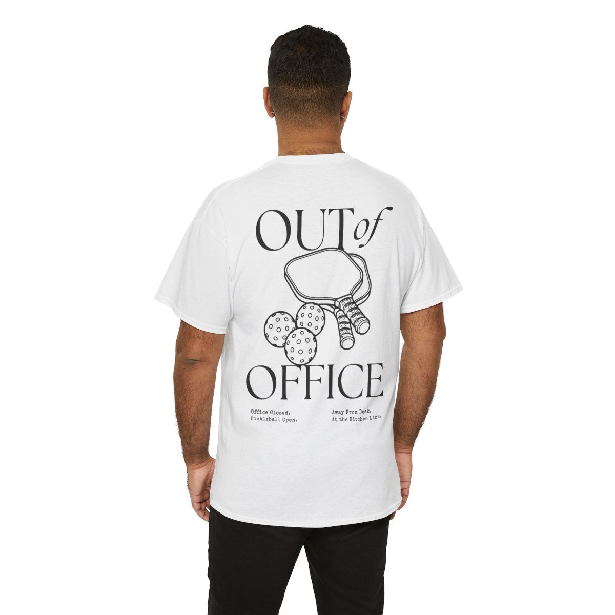 OUT OF OFFICE 1 - Pickleball (Basic Tee)