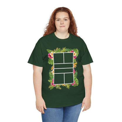 PICKLEBALL TROPICAL - Pickleball (Basic Tee)