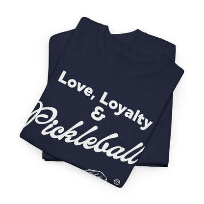 PADDLE & PAWS - Pickleball (Basic Tee)