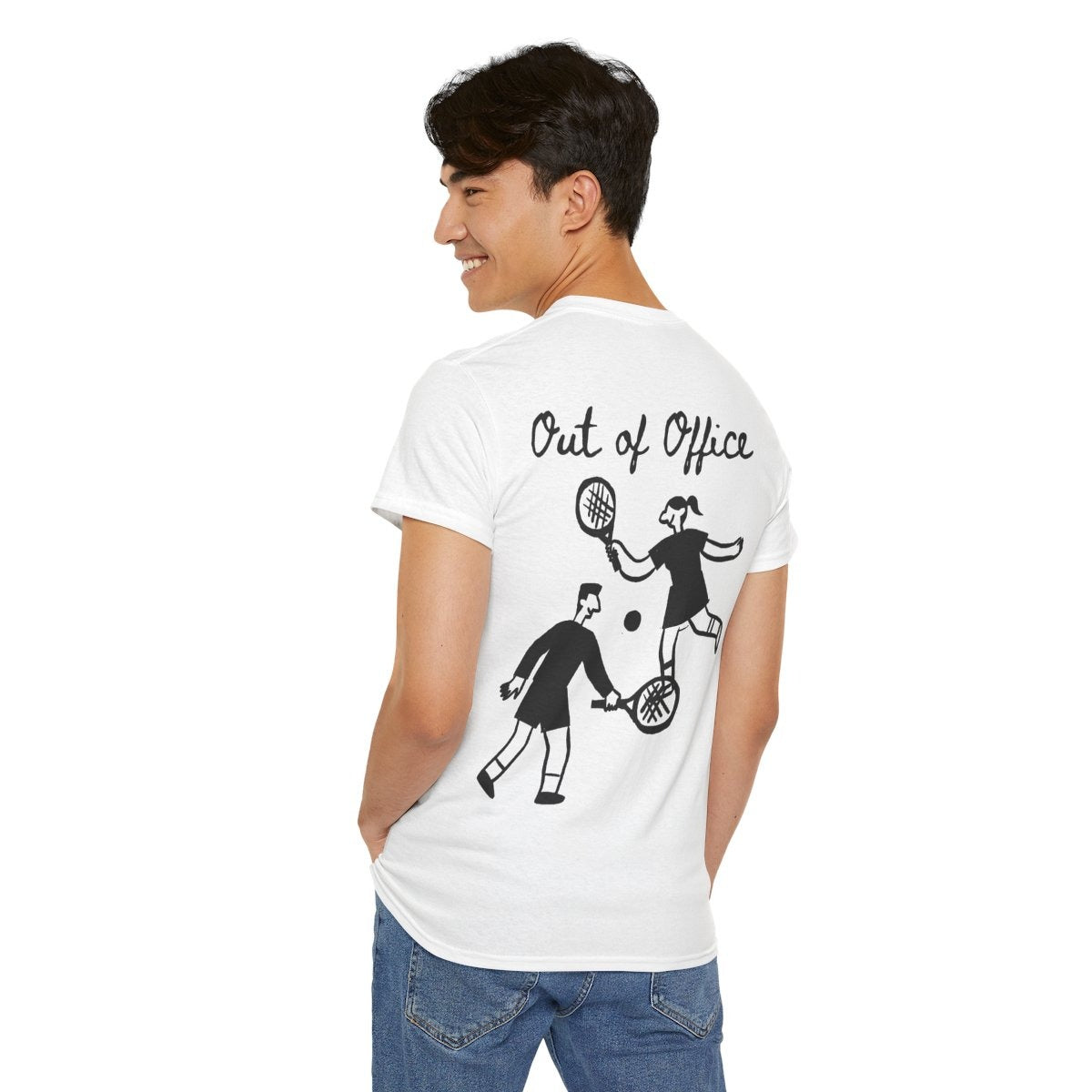 OUT OF OFFICE - Tennis (Basic Tee)