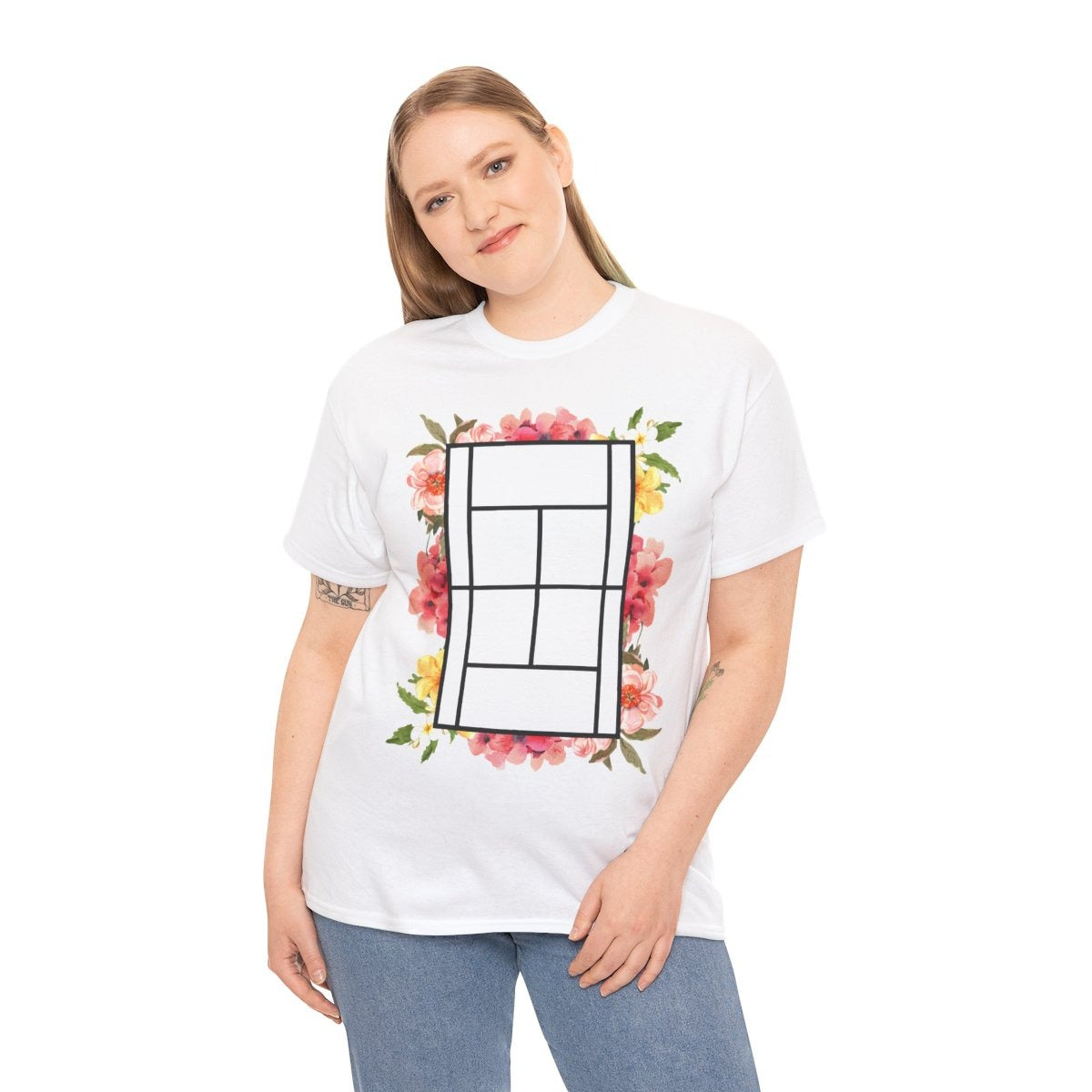 TENNIS FLORAL 1 - Tennis (Dri Fit)