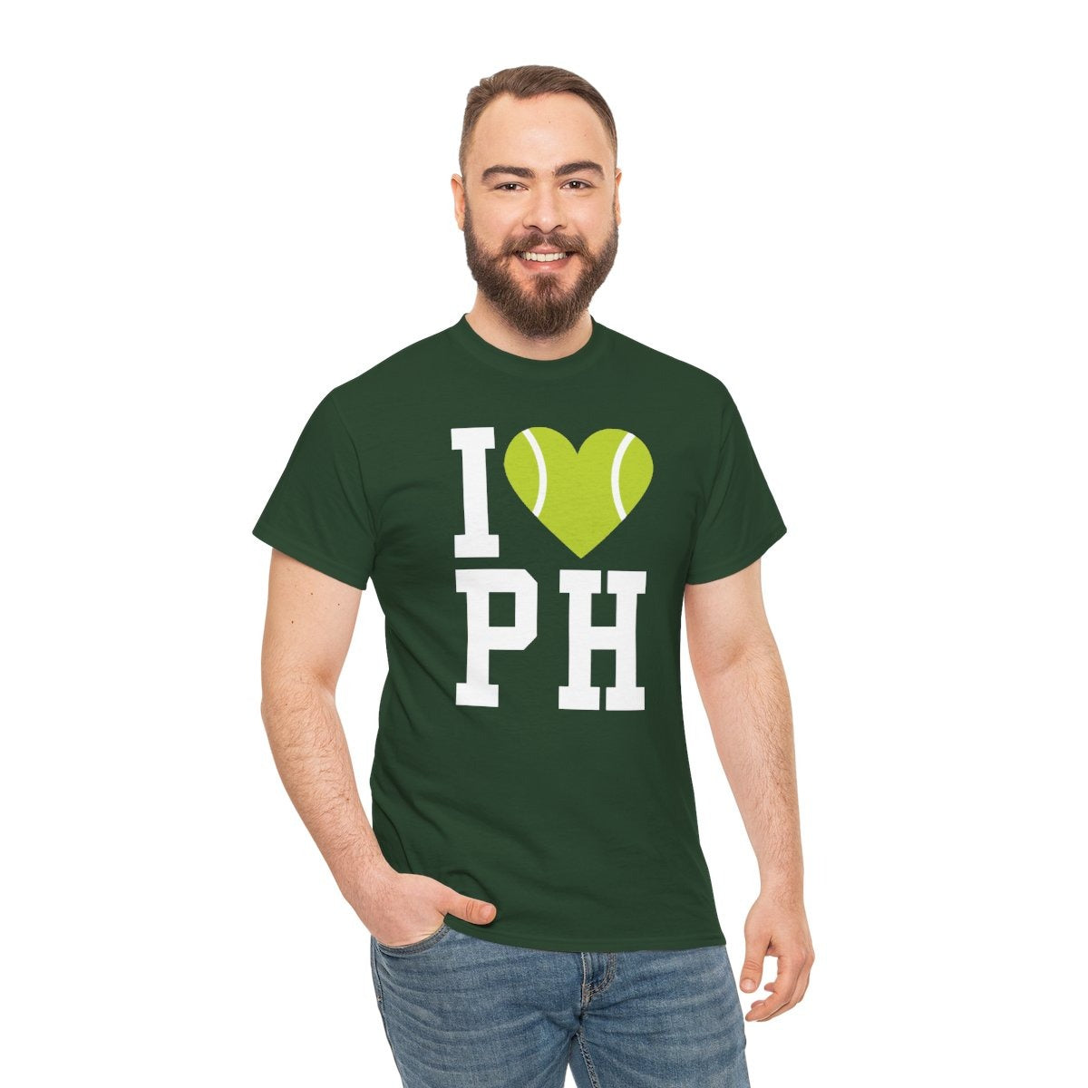 I HEART PH - Tennis (Basic Tee)