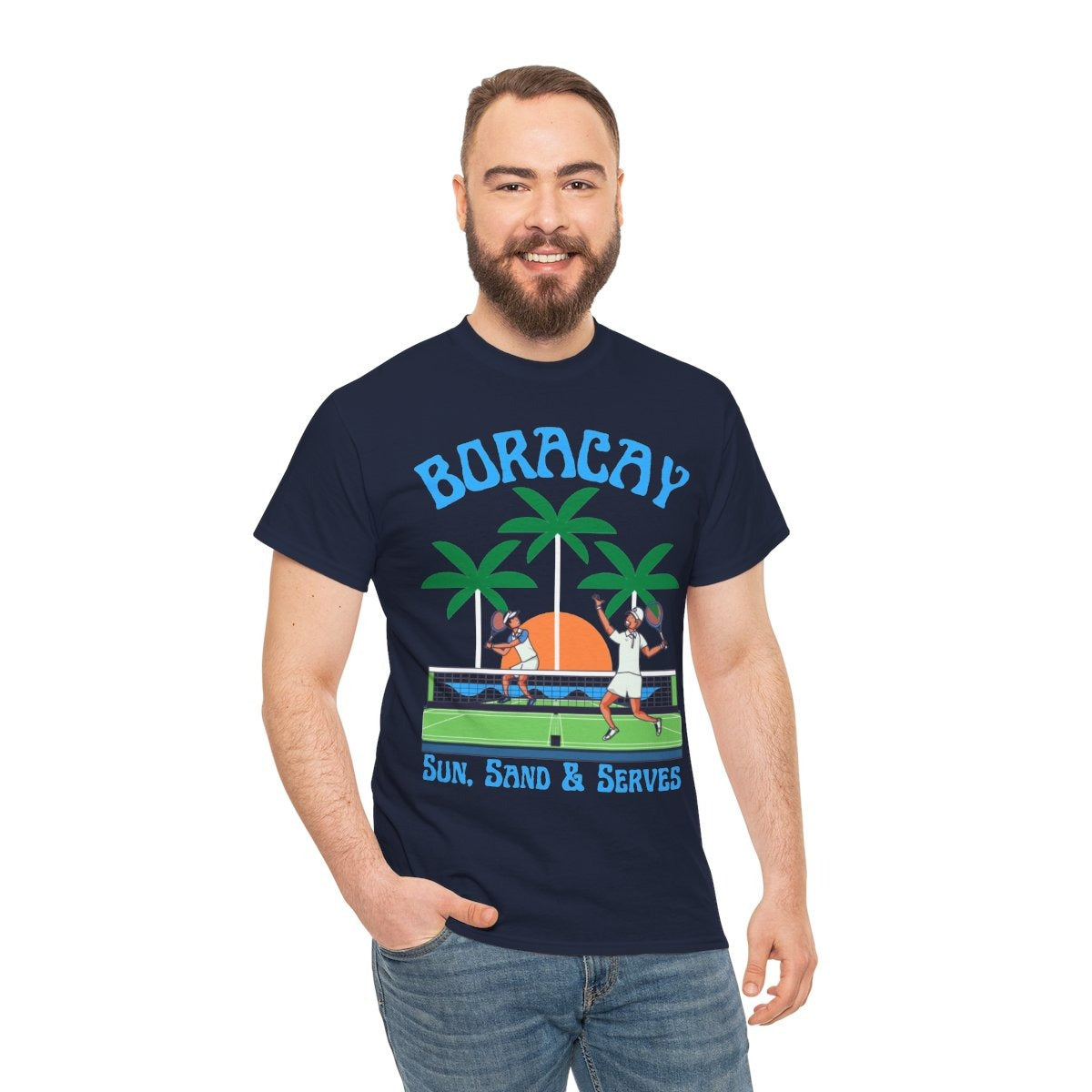 BORACAY TENNIS CLUB - Tennis (Basic Tee)