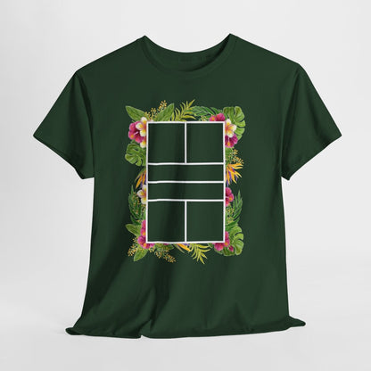 PICKLEBALL TROPICAL - Pickleball (Basic Tee)