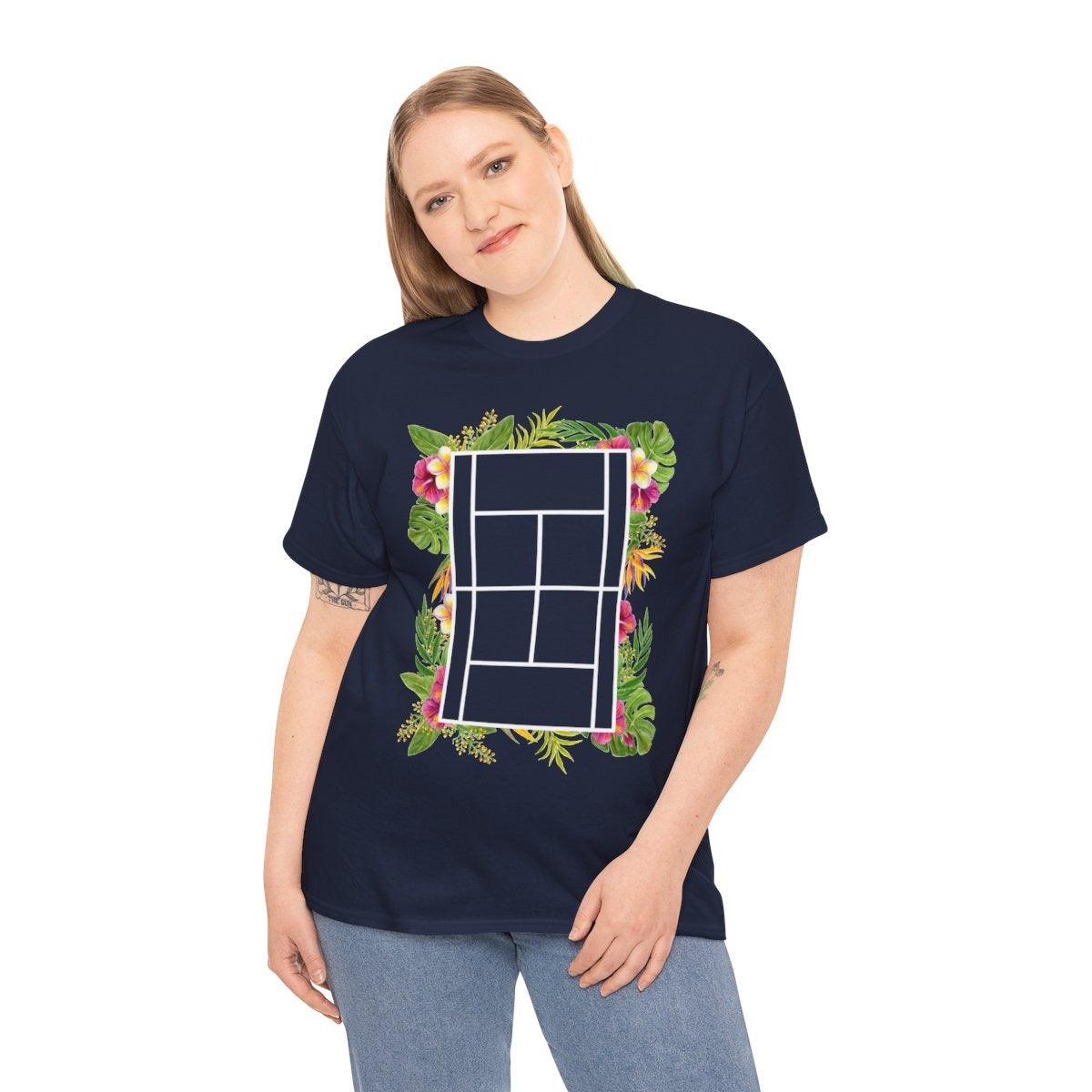 TENNIS TROPICAL - Tennis (Basic Tee)