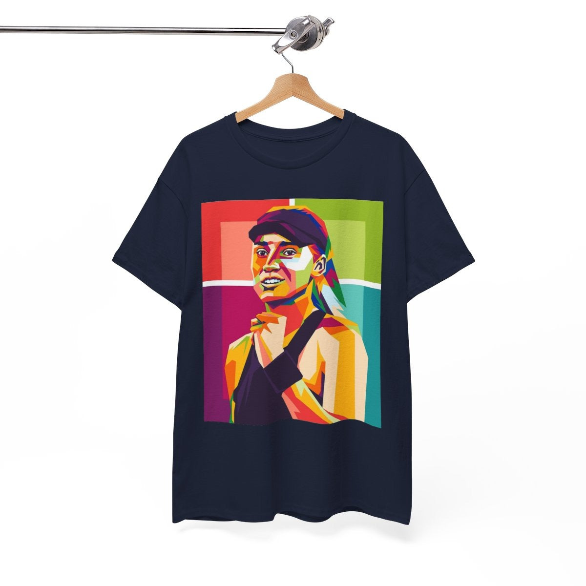 ELENA RYBAKINA 1 - Tennis (Basic Tee)