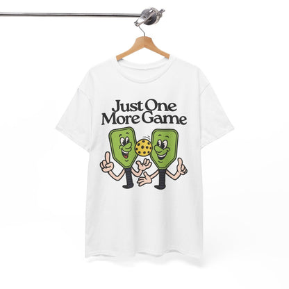 JUST ONE MORE GAME - Pickleball (Basic Tee)