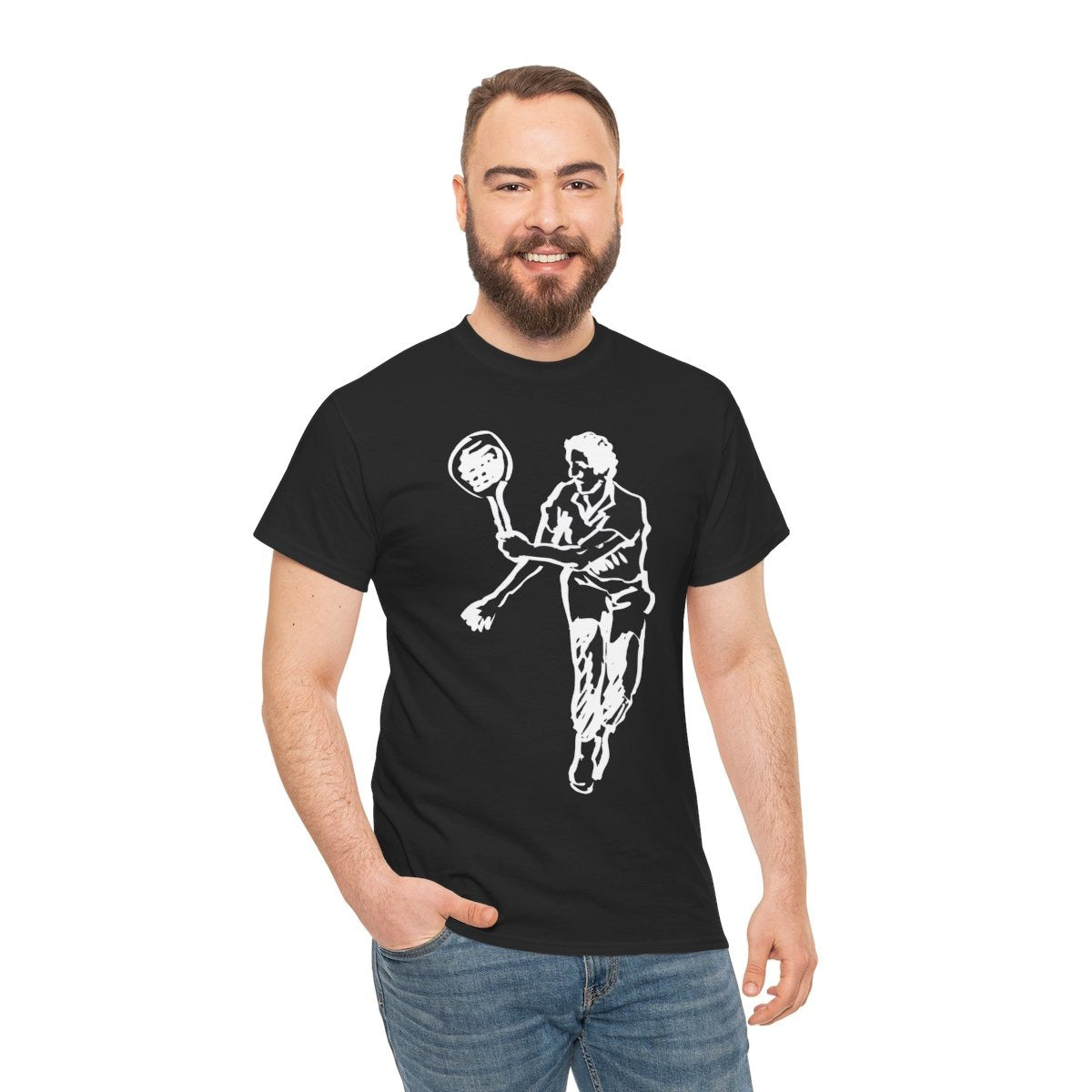 DEEP SHOT - Tennis (Basic Tee)