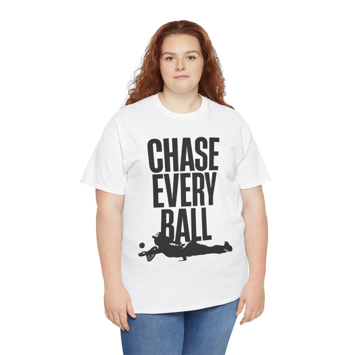 CHASE EVERY BALL - Tennis (Basic Tee)