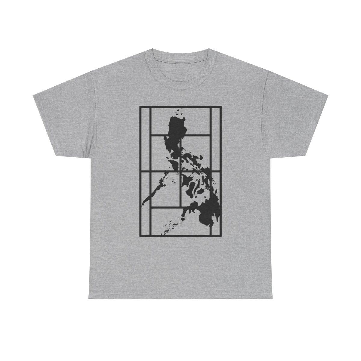PHILIPPINE MAP - Tennis (Basic Tee)