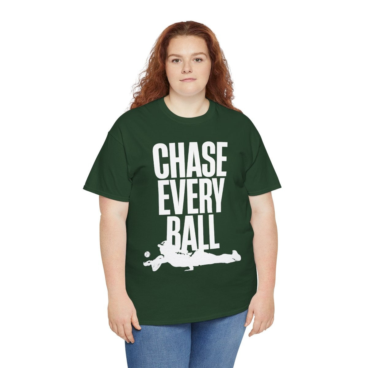 CHASE EVERY BALL - Tennis (Basic Tee)