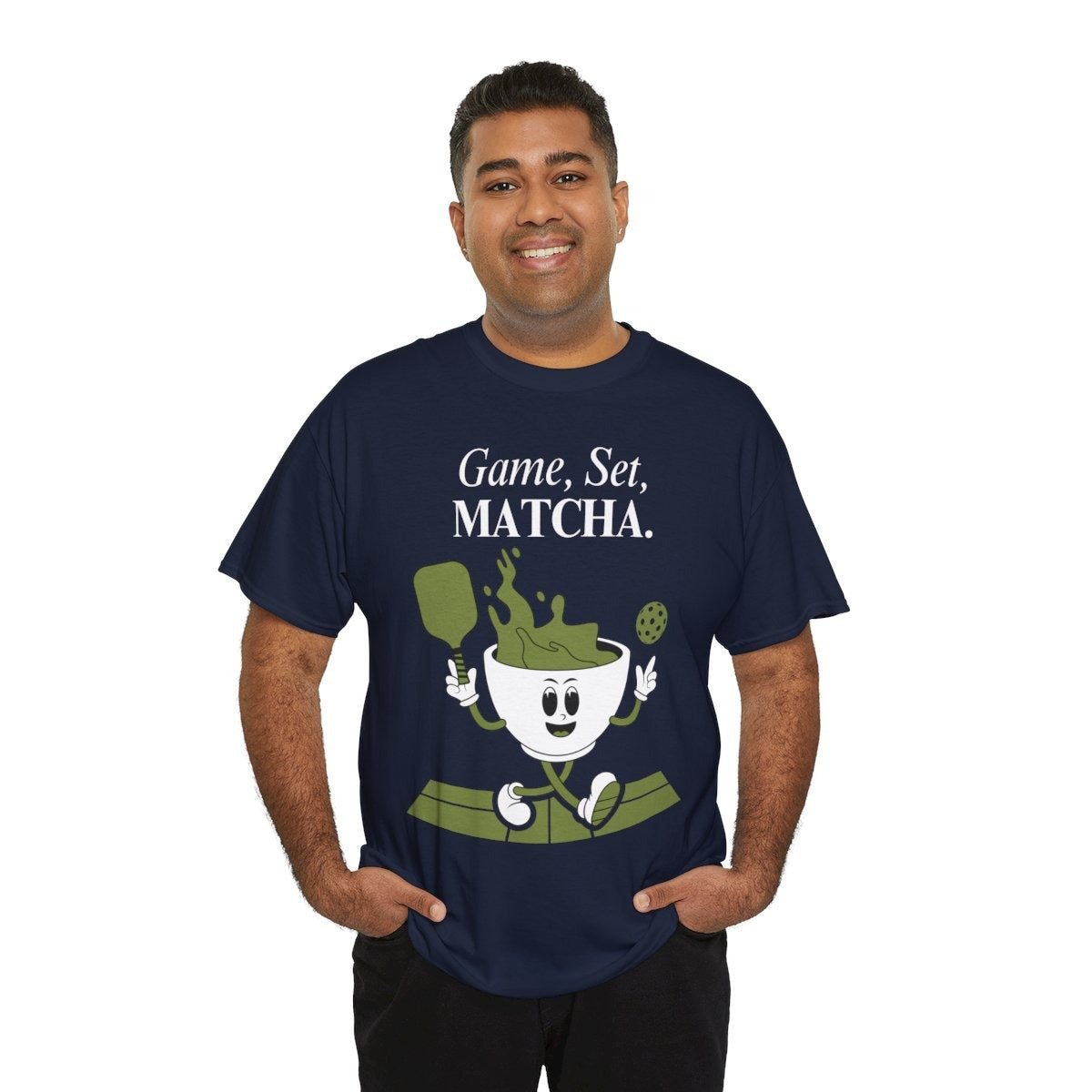 GAME, SET, MATCHA - Pickleball (Basic Tee)