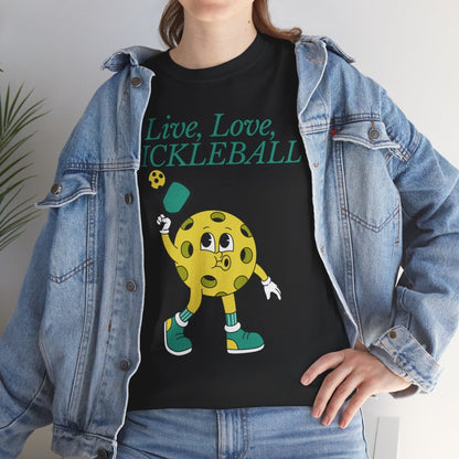 LIVE LOVE PICKLEBALL - Pickleball (Basic Tee)