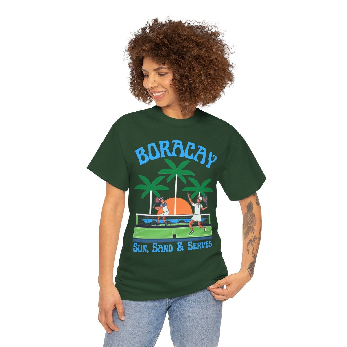 BORACAY TENNIS CLUB - Tennis (Basic Tee)