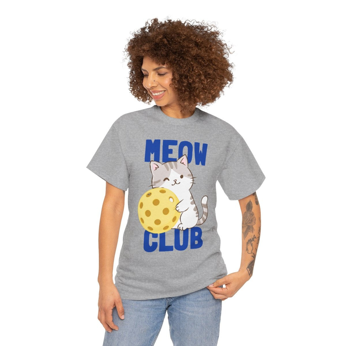 MEOW CLUB - Pickleball (Basic Tee)