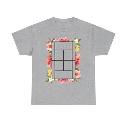 TENNIS FLORAL 1 - Tennis (Basic Tee)