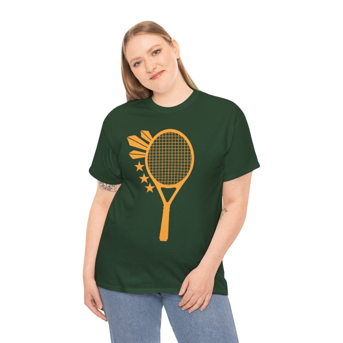 3 STARS & SUN - Tennis (Basic Tee)
