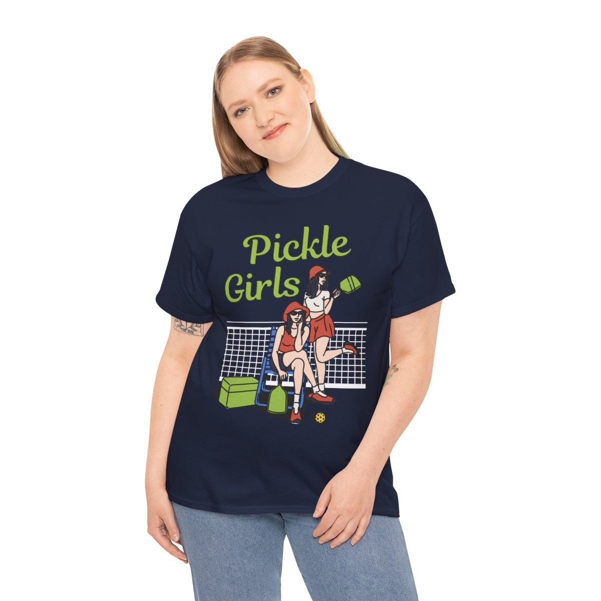 PICKLE GIRLS 1 - Pickleball (Basic Tee)