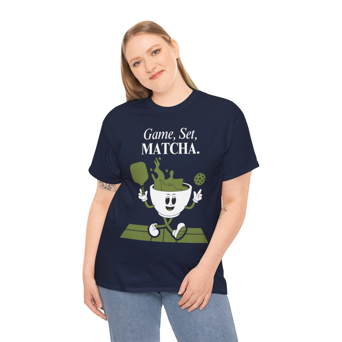 GAME, SET, MATCHA - Pickleball (Basic Tee)