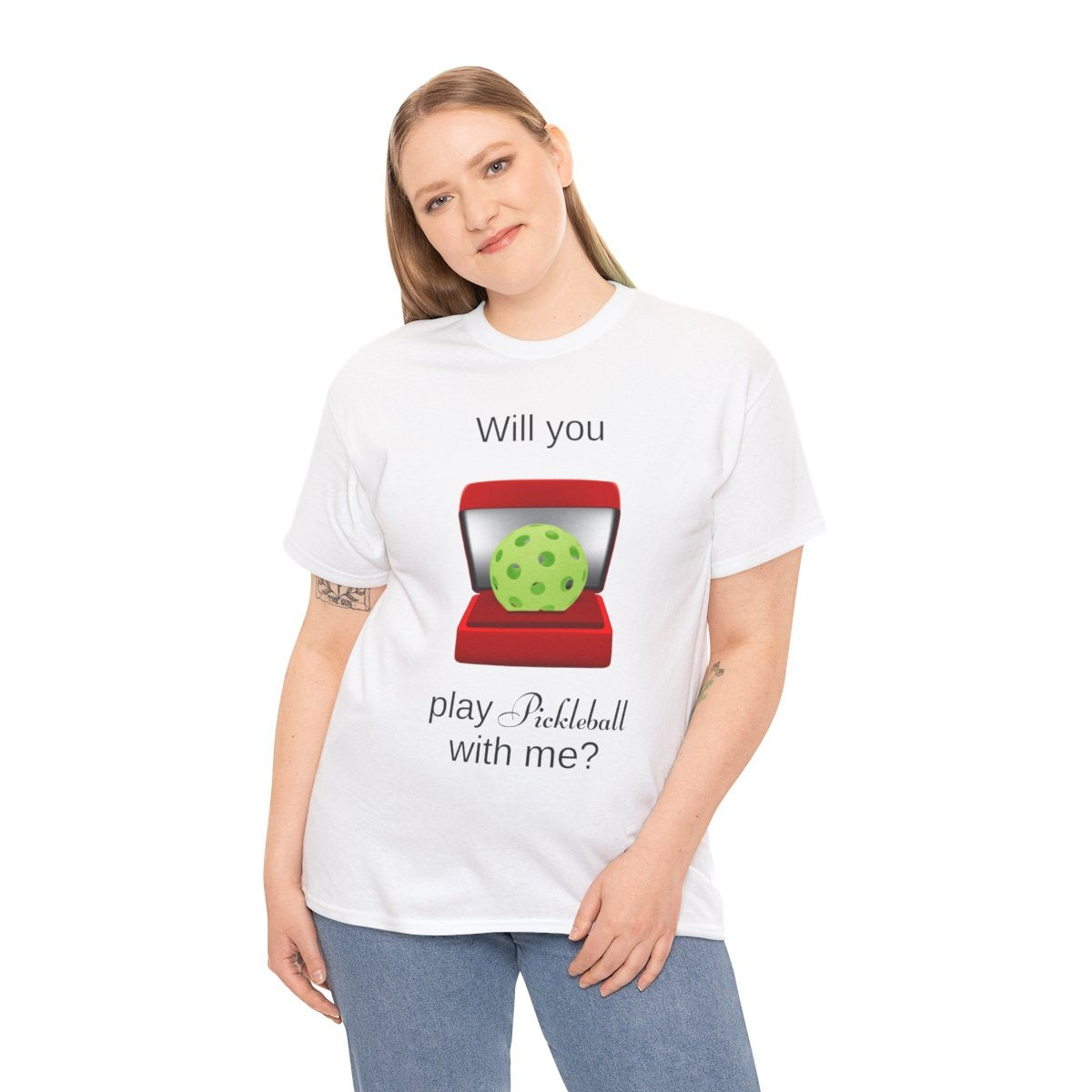 WILL YOU? - Pickleball (Basic Tee)