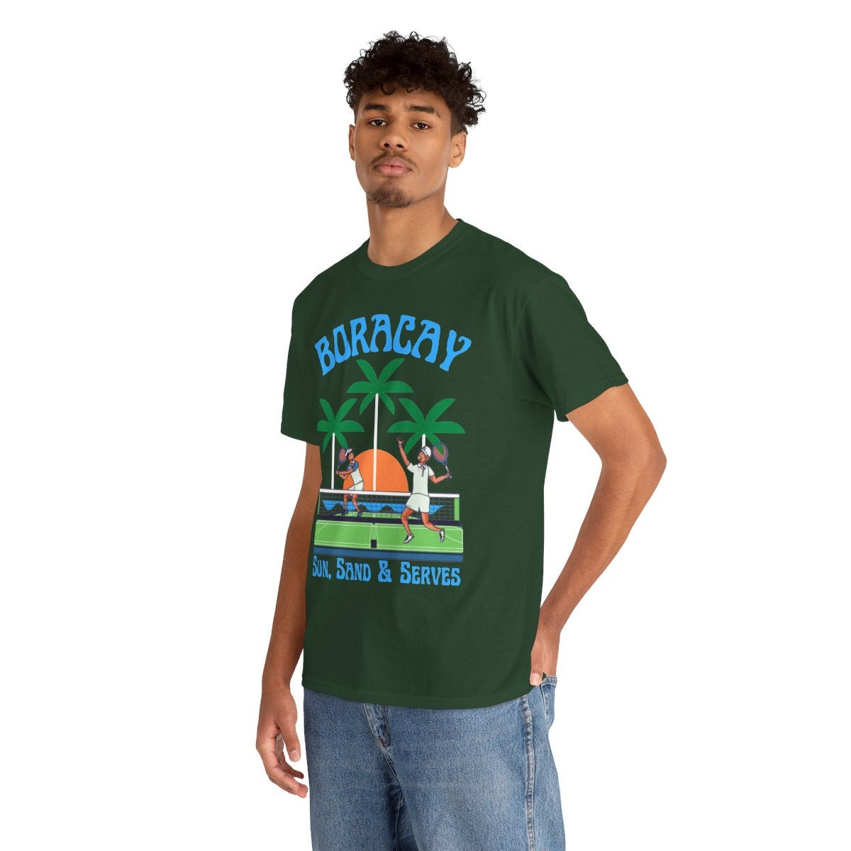 BORACAY TENNIS CLUB - Tennis (Basic Tee)