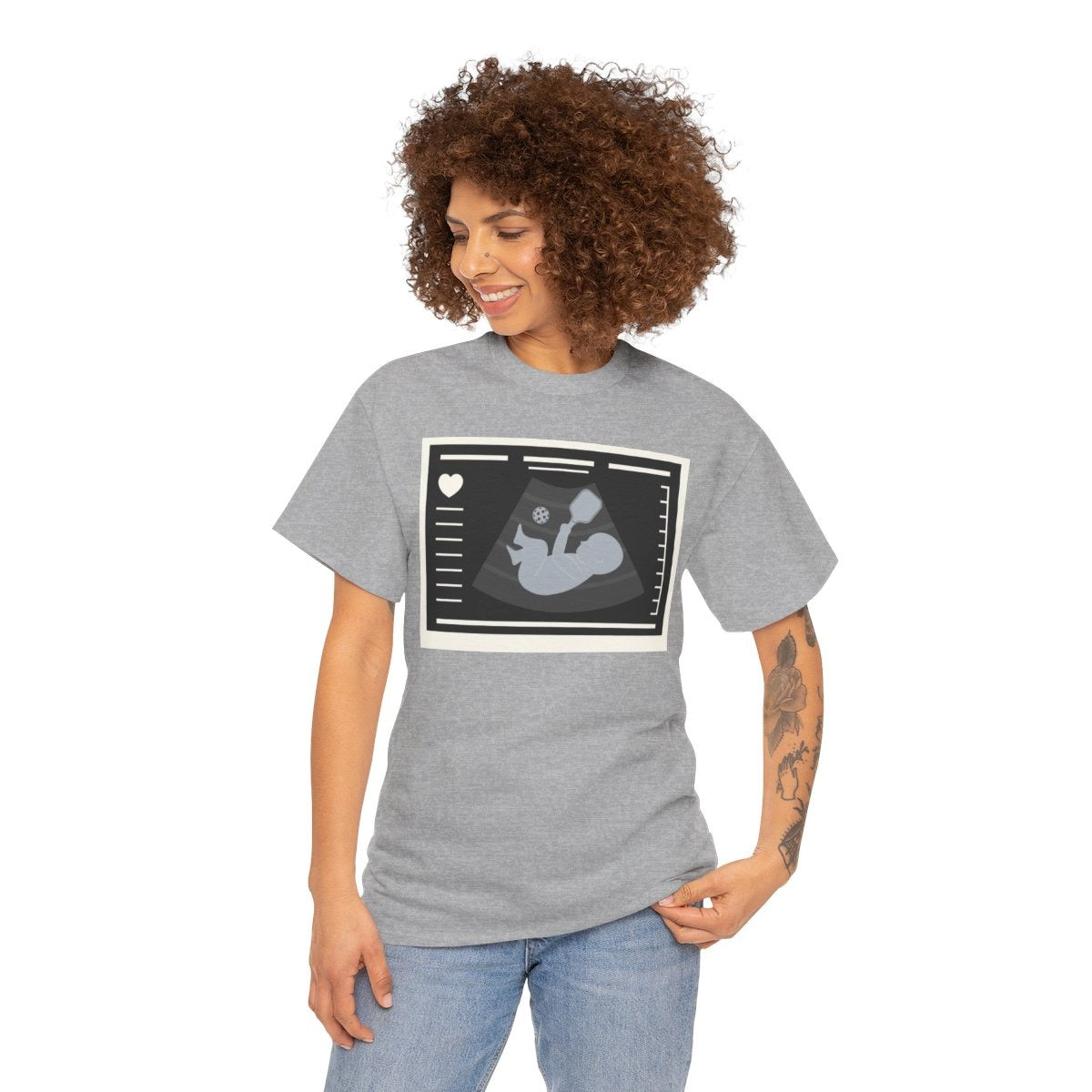 BORN TO DINK - Pickleball (Basic Tee)