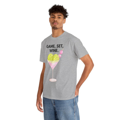 GAME SET WINE - Pickleball (Basic Tee)