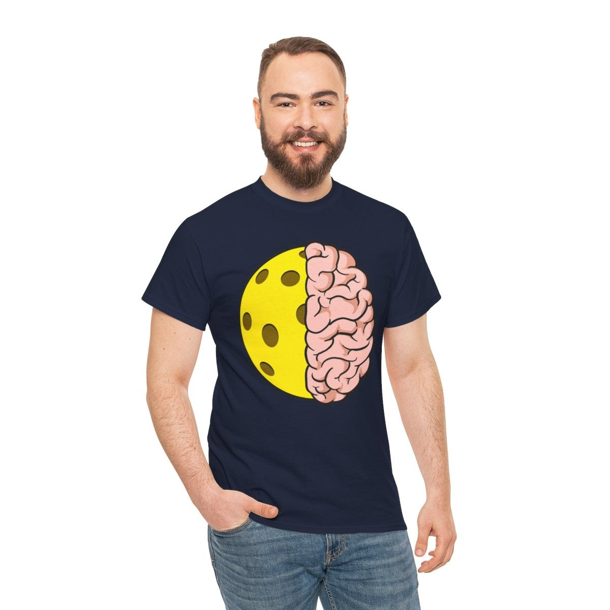 PICKLEBALL BRAIN - Pickleball (Basic Tee)
