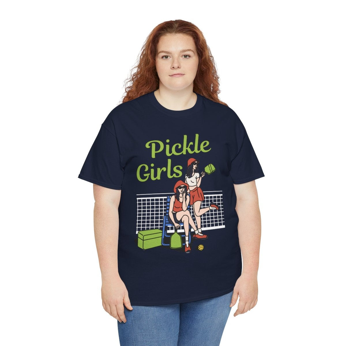 PICKLE GIRLS 1 - Pickleball (Basic Tee)