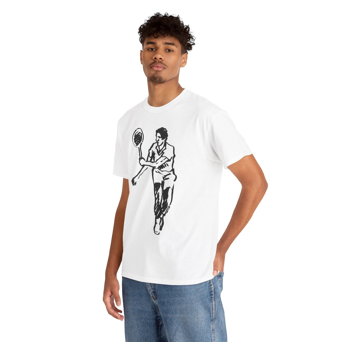 DEEP SHOT - Tennis (Basic Tee)