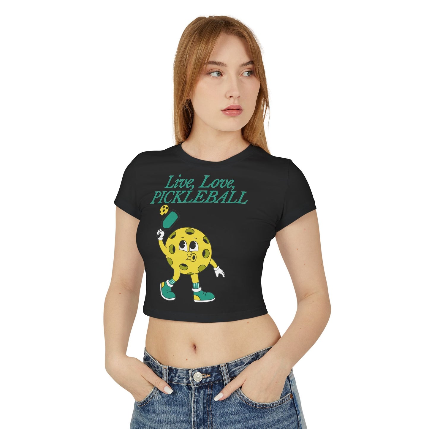 LIVE LOVE PICKLEBALL - Pickleball (Crop Top)