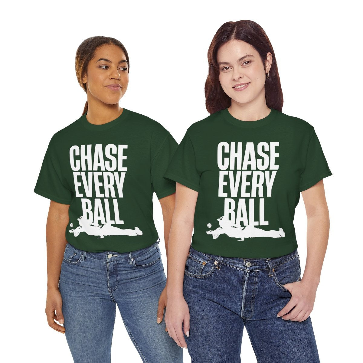 CHASE EVERY BALL - Tennis (Basic Tee)