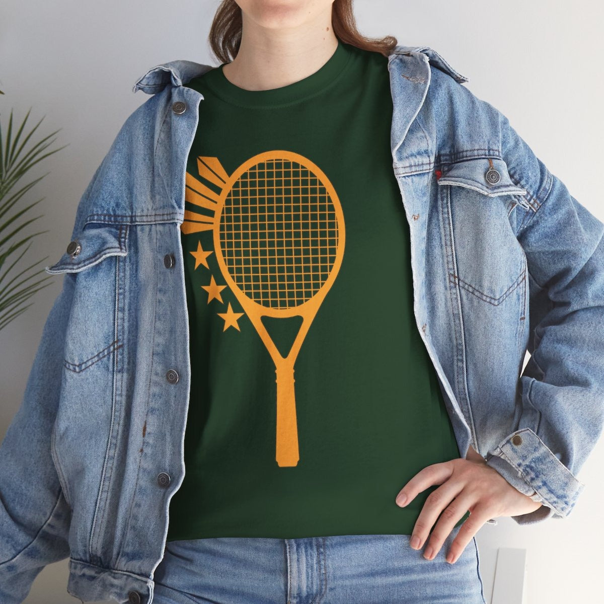 3 STARS & SUN - Tennis (Basic Tee)