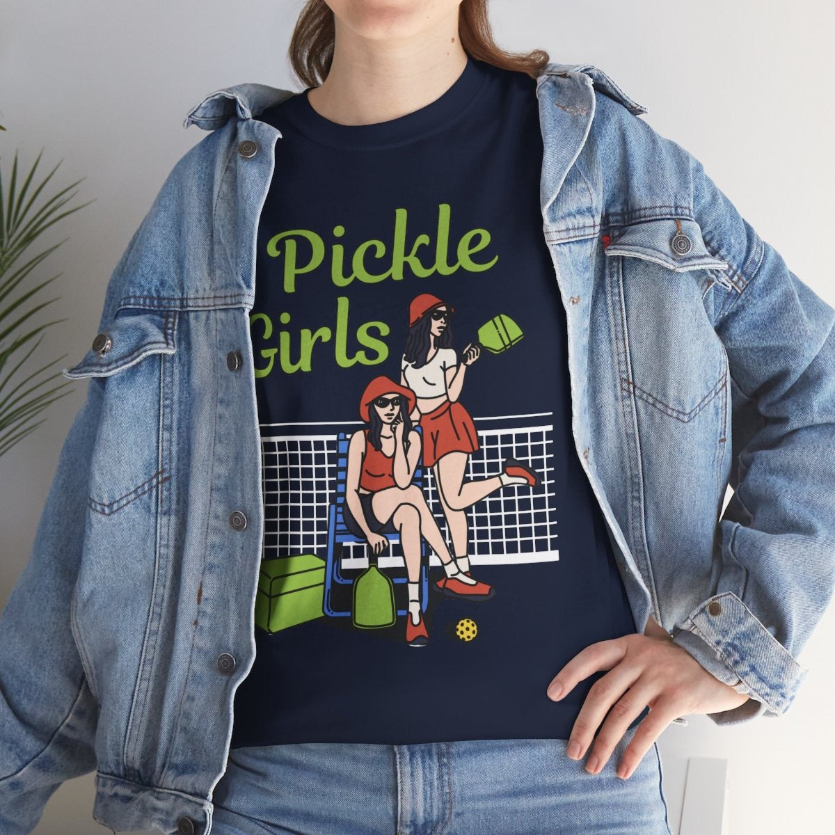 PICKLE GIRLS 1 - Pickleball (Basic Tee)