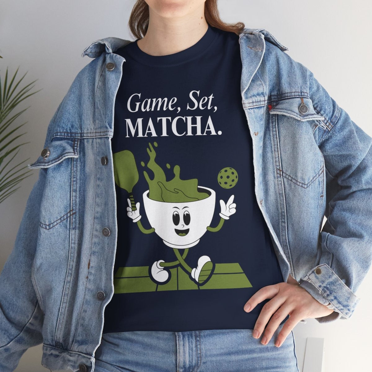 GAME, SET, MATCHA - Pickleball (Basic Tee)