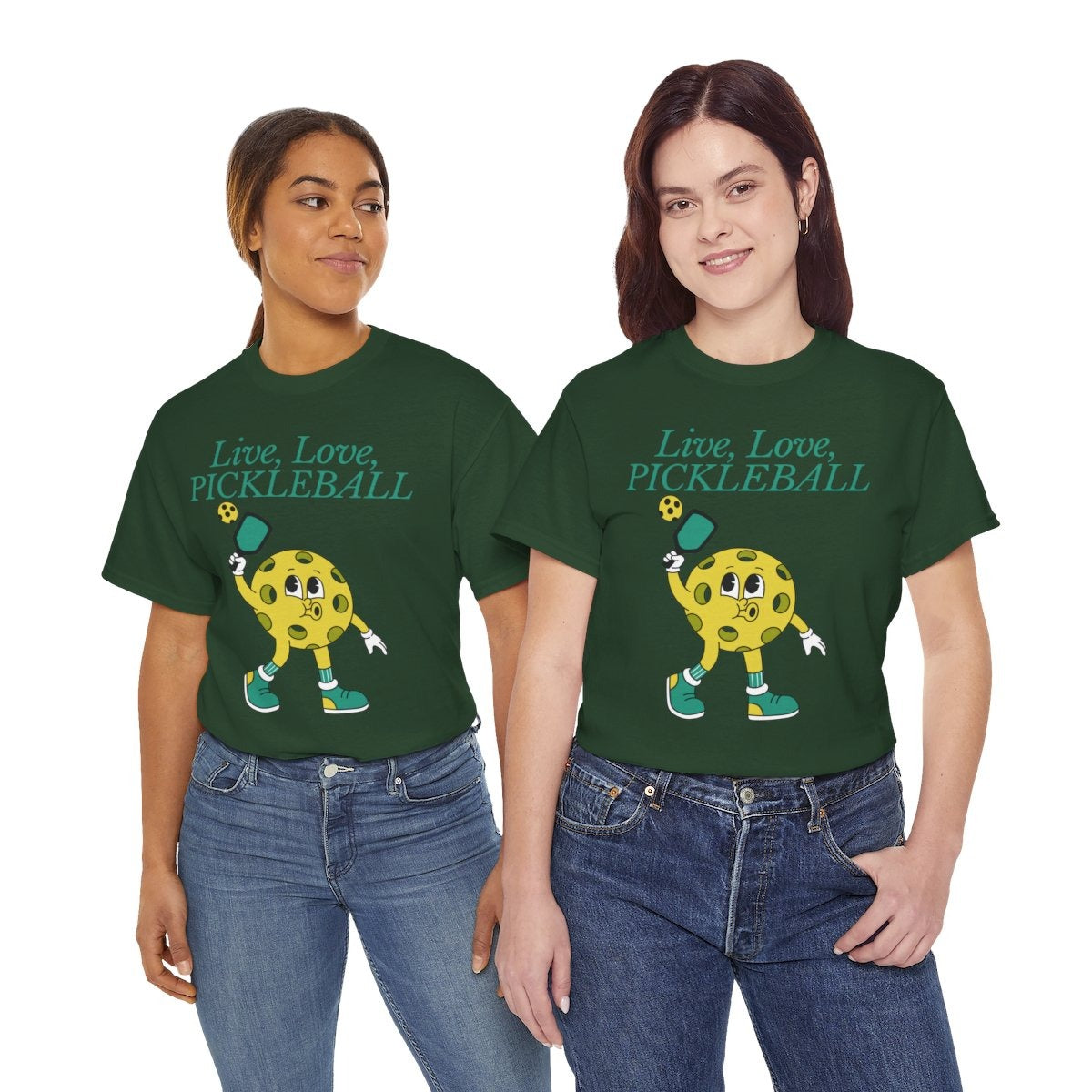 LIVE LOVE PICKLEBALL - Pickleball (Basic Tee)