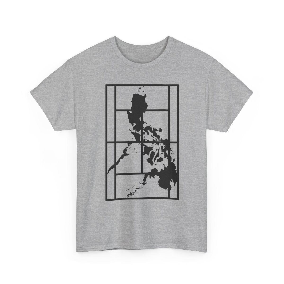 PHILIPPINE MAP - Tennis (Basic Tee)