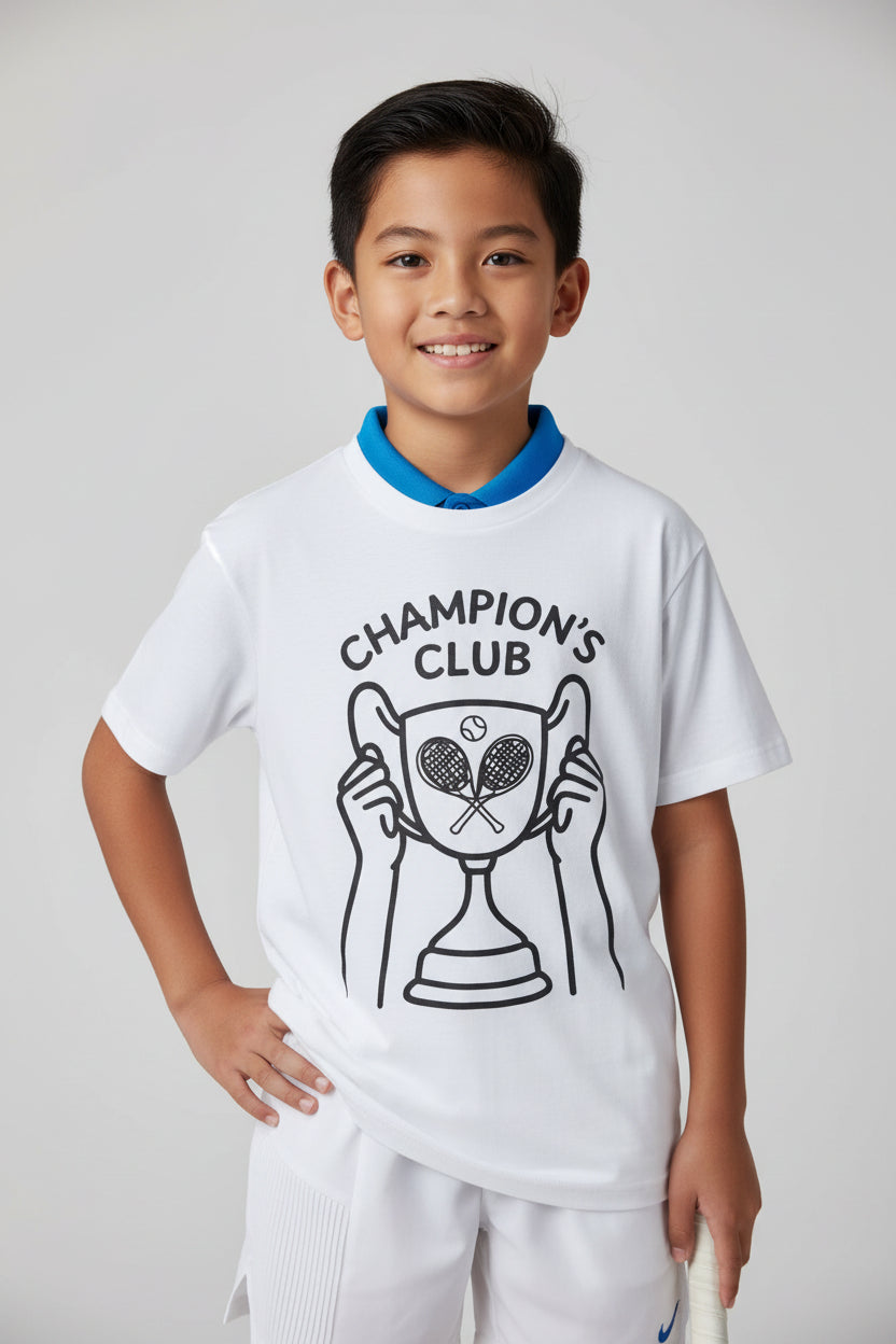 CHAMPION'S CLUB - Tennis (Kids Tee)
