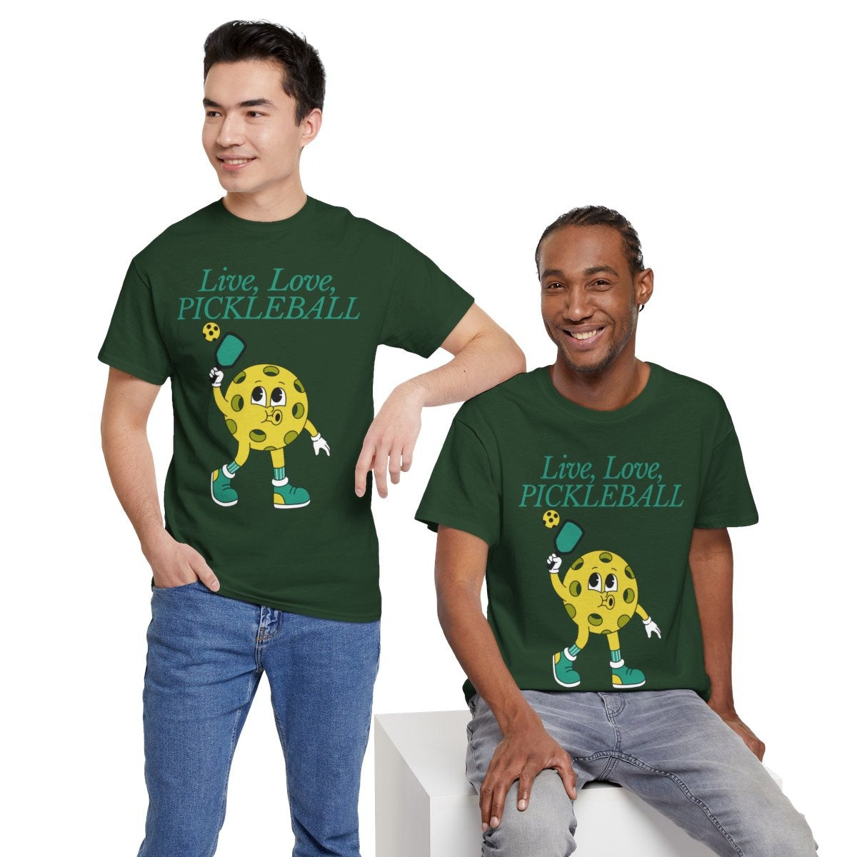 LIVE LOVE PICKLEBALL - Pickleball (Basic Tee)