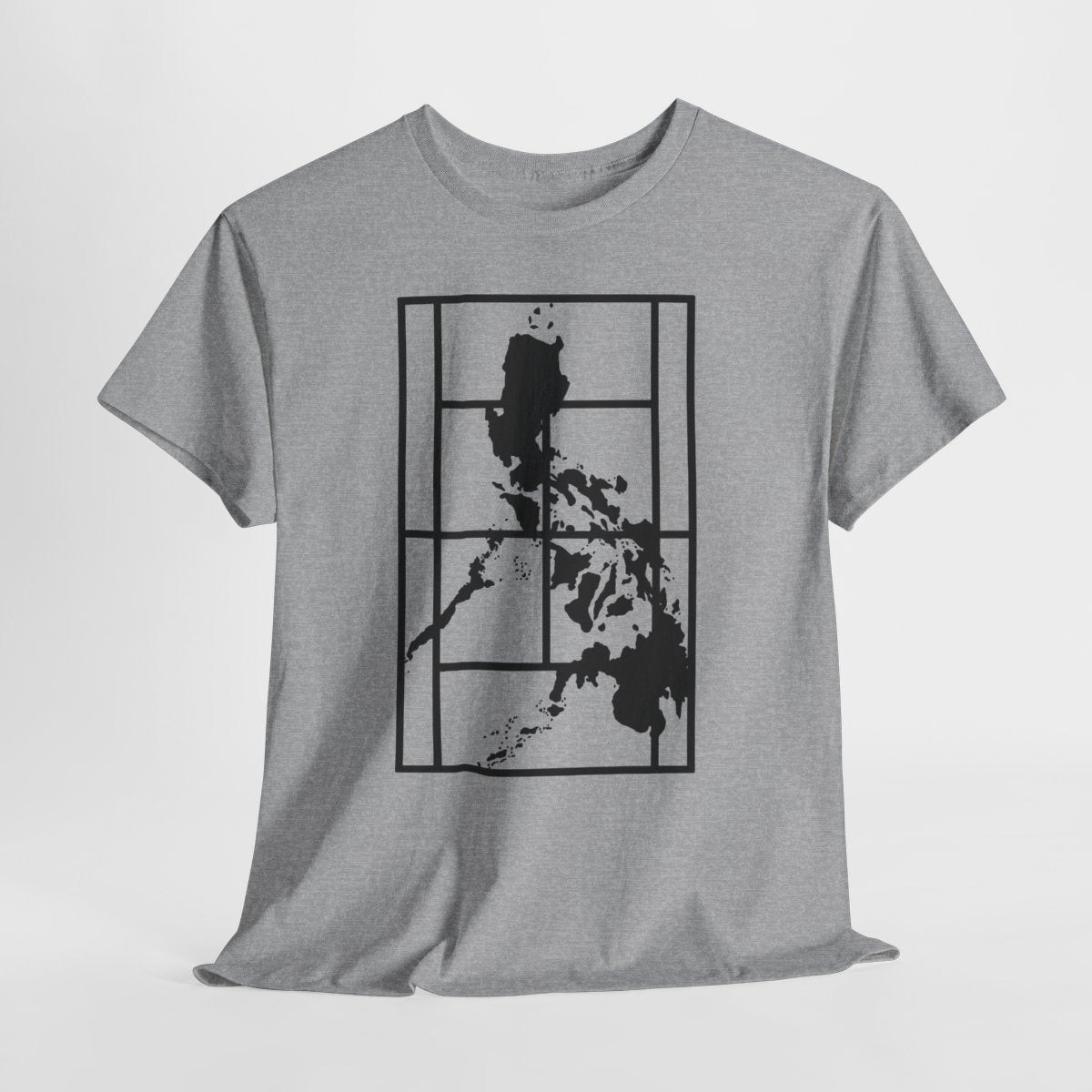 PHILIPPINE MAP - Tennis (Basic Tee)