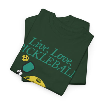 LIVE LOVE PICKLEBALL - Pickleball (Basic Tee)