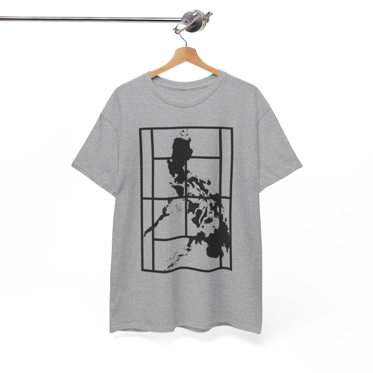 PHILIPPINE MAP - Tennis (Basic Tee)