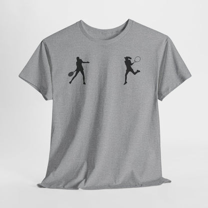 WOMENS DOUBLES - Tennis (Basic Tee)