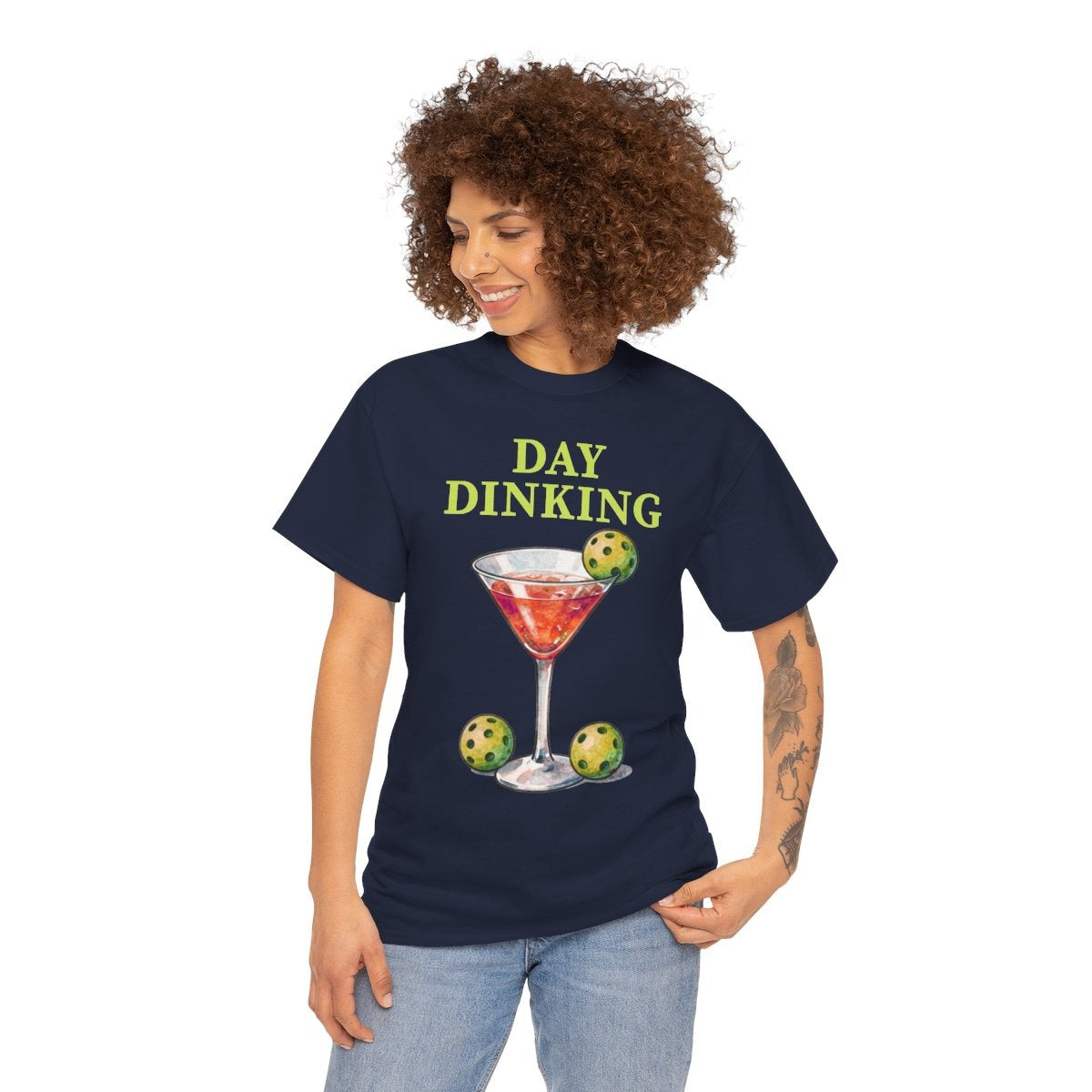 DAY DINKING - Pickleball (Basic Tee)