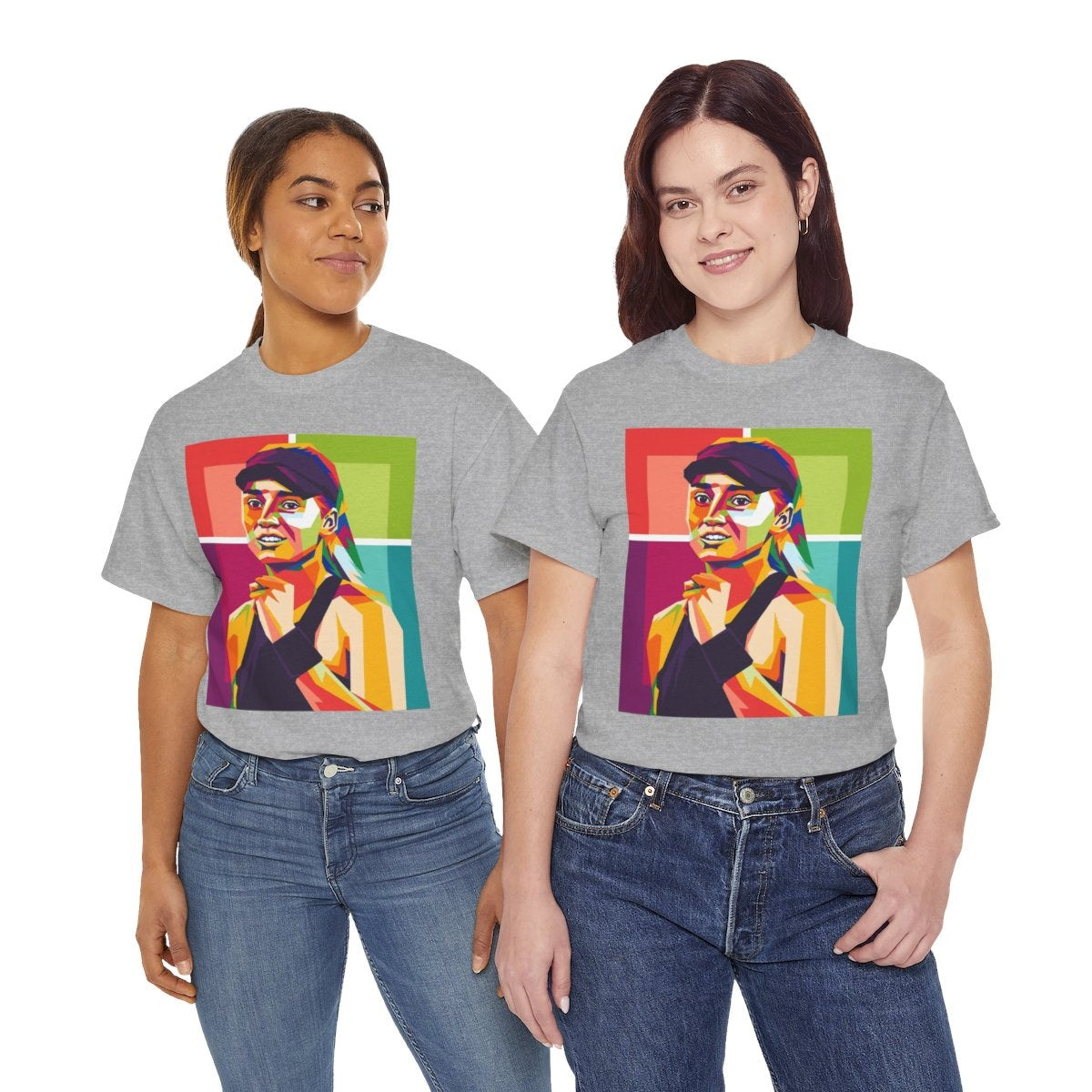 ELENA RYBAKINA 1 - Tennis (Basic Tee)