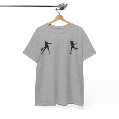 WOMENS DOUBLES - Tennis (Basic Tee)
