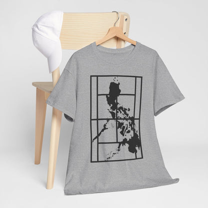 PHILIPPINE MAP - Tennis (Basic Tee)