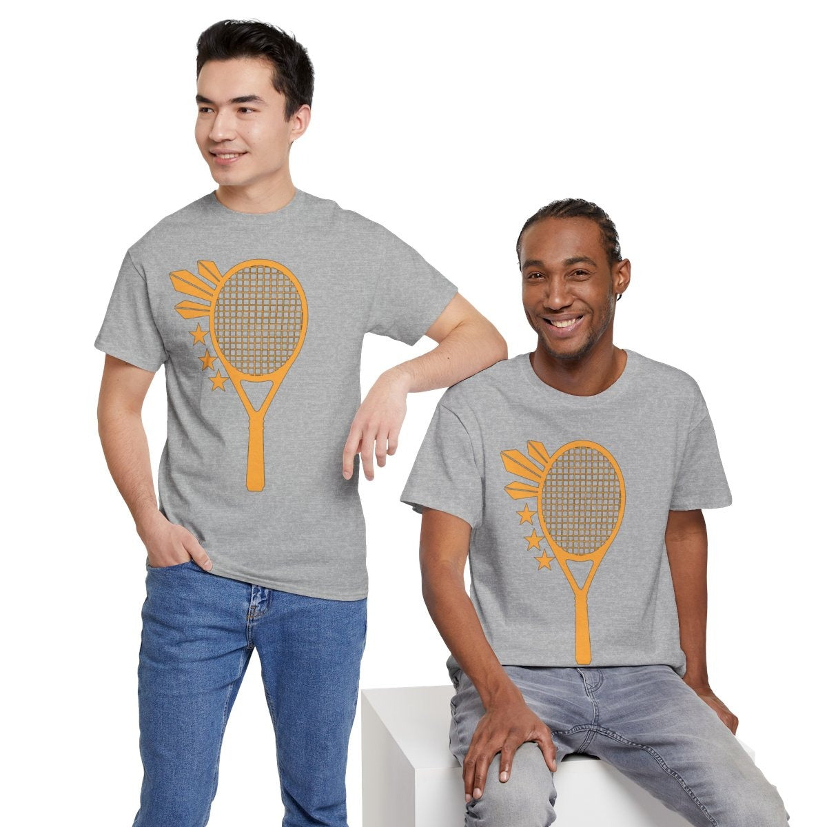 3 STARS & SUN - Tennis (Basic Tee)