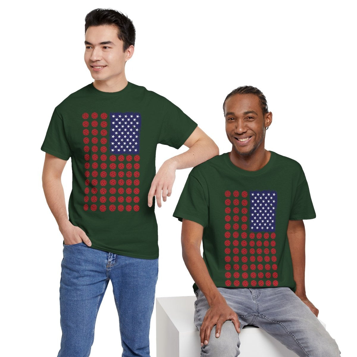 PICKLEBALL USA - Pickleball (Basic Tee)